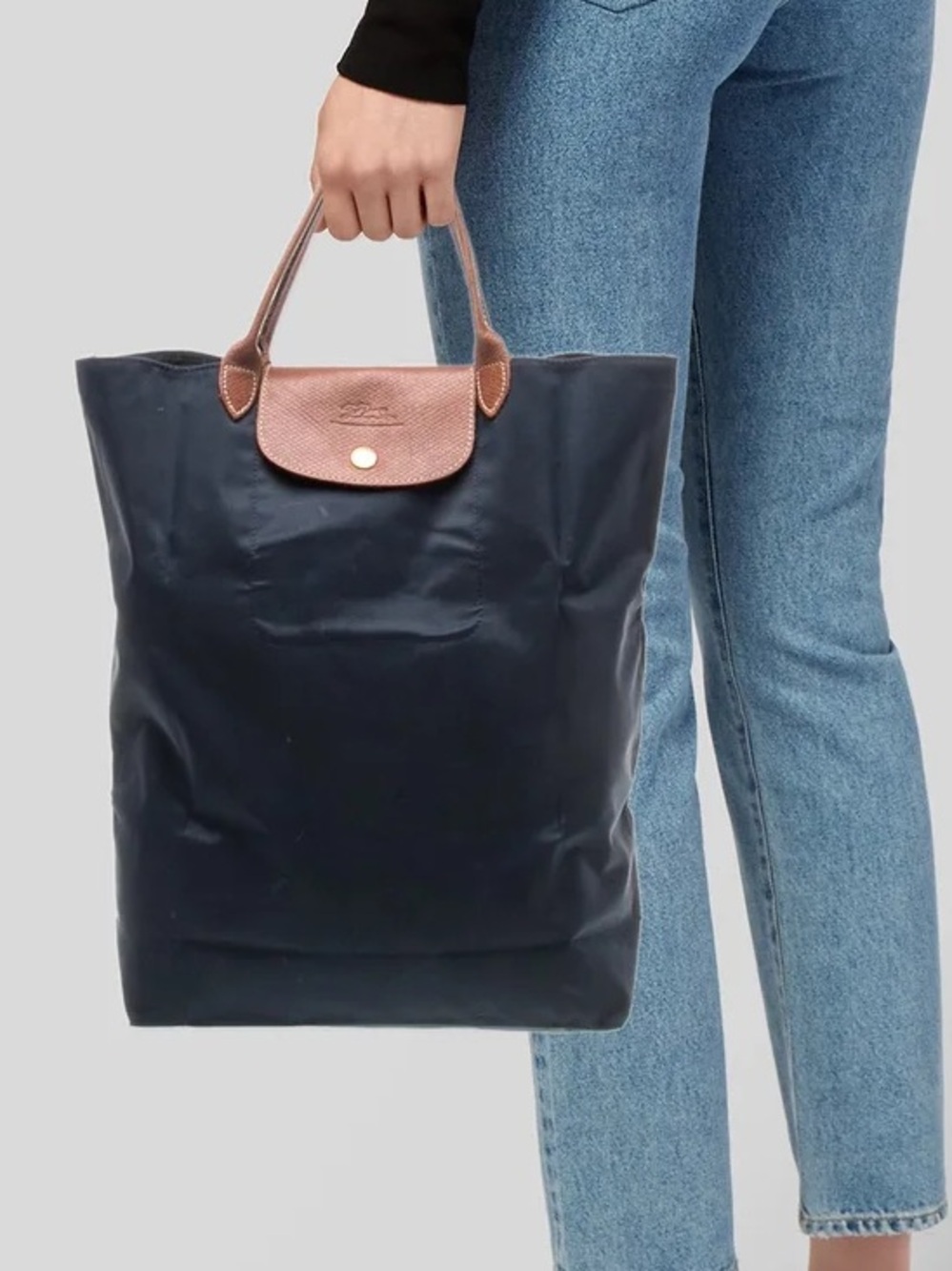 Vintage Longchamp les pliage cabas bag